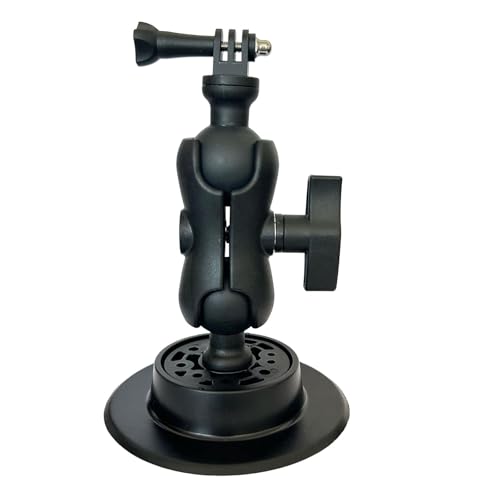 Kayak Camera Mount 360 Degree Adjustable Lightweight Action Camera Holder for GoPro Supplies Canoeing - Detailed View