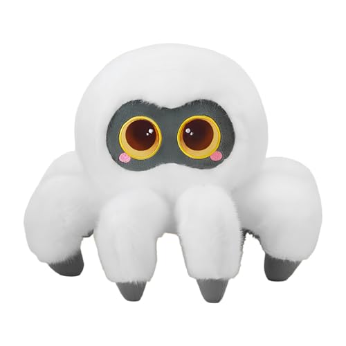 Fierudeng Peluche De Araña - Decoración de Araña de Ojos Grandes de 30 cm - Animal De Peluche para Halloween | para La Guardería, El Dormitorio, La Sala De Estar, El Sofá, La Silla, Hogar