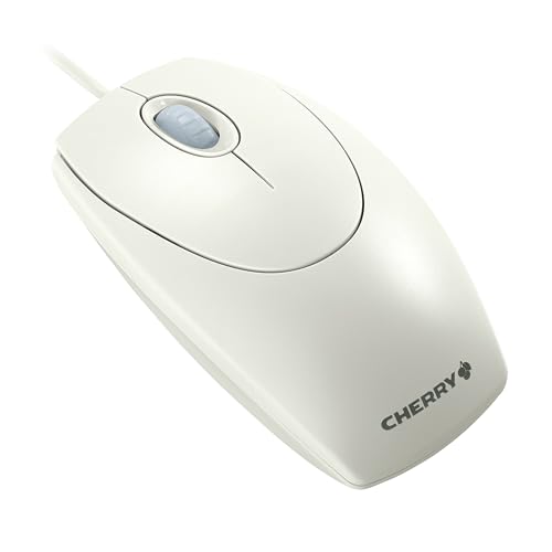 Image of Optical Mouse with Scroll Wheel PS2 /USB Business Std Design Lt Gry