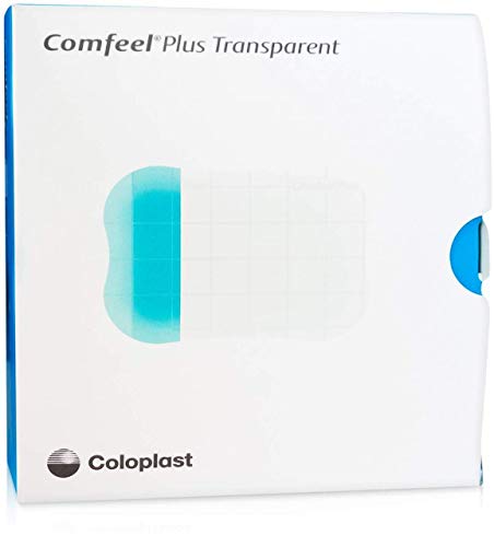 Comfeel Plus Transparent 10 Hydrokolloidverbände 5 X 7 cm Cover