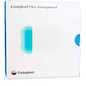 Comfeel Plus Transparent 10 Hydrokolloidverbände 5 X 7 cm