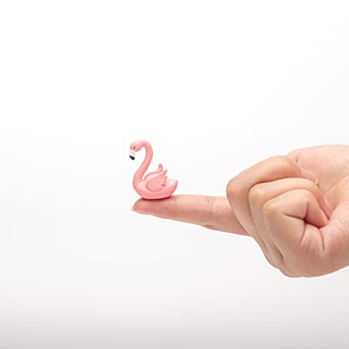 X Hot Popcorn 30Pcs Flamingo Cake Decorations Flamingo Cake Toppers Mini Flamingo Figurines For Flamingo Party Decor thumb #2