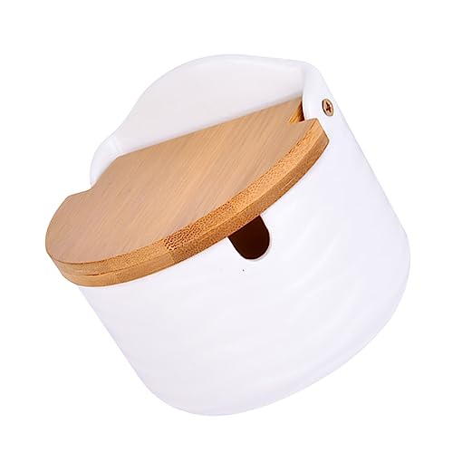 COLLBATH Spice Jar Condiment Jars Pantry Cabinet Condiment Holding Pot Condiment Spice Pot Kitchen Serving Canister Condiment Container Seasoning Condiment Bottles Seasoning Pots Ceramics