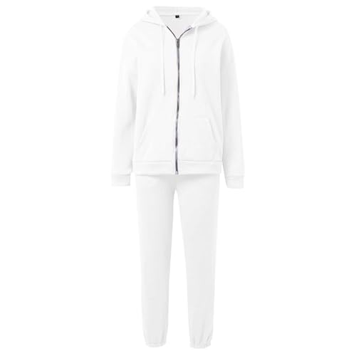 Womens Sweatsuits 2 Piece Set Tracksuit 2025 Trendy Fall Long Sleeve Zip Up Sweatshirt And Sweatpants Jogger Sweatsuit3