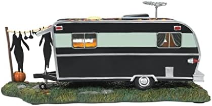 Department 56 Elvira Mistress of The Dark Village Accessories Celebrity Trailer Lit Figurine, 5 Inch, Multicolor image 5