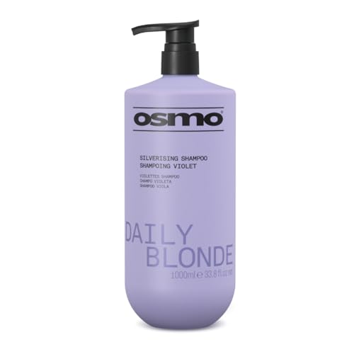 Image of OSMO Daily Blonde Silverising Shampoo | Purple Shampoo | No Yellow or Brass | Vegan. 1000ml