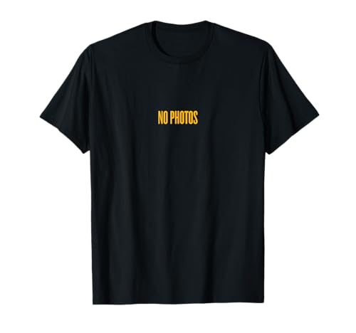 Justin Bieber Purpose Tour Gold No Photos T-Shirt