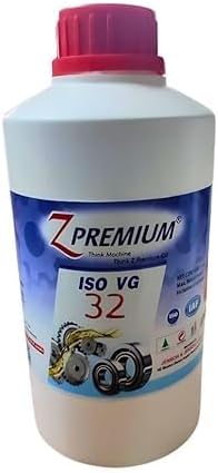 ZPremium ISO VG 32 Hydraulic Oil High Performance Anti Wear Lubricant Thermal Stability Oxidation Resistance Corrosion Protection Long Life Industrial Machinery Compressors 1 Liter