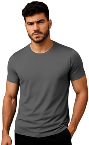 Camiseta Masculina Tech Modal Antiodor Não Amassa Ultra Macia Con...