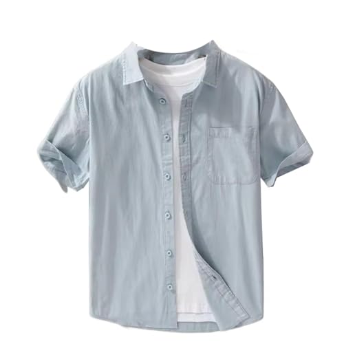 Chemise décontractée homme coupe slim pour vos terrasses d'été et sorties quotidiennes