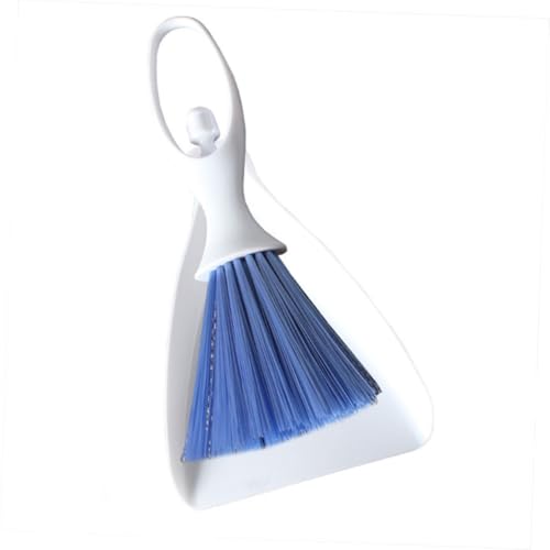 Homoyoyo 2 Sätze Mini Besen Kehrschaufel Set Tragbar Robust für Desktop Reinigung Kleine Ecken Tastaturen Büro Zuhause mit Aufhängeloch und Langlebigem Material Praktisches Zufällige Farbe – Bild 5