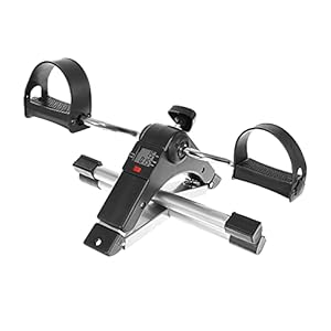 MT MALATEC Hometrainer, revalidatietrainingsfiets, hometrainer voor gezondheid, fitness, herstelapparaat voor armen en benen, met lcd-scherm 9641