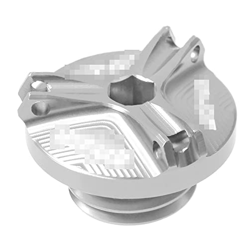 Cache-boulon d'huile moteur étanche en aluminium pour Kawasaki ER-6F, protection carter robuste