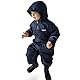 Regatta Kinder Splosh III Waterproof and Breathable Insulated Lightweight All-In-One Anzug, Navy, Size 36-48