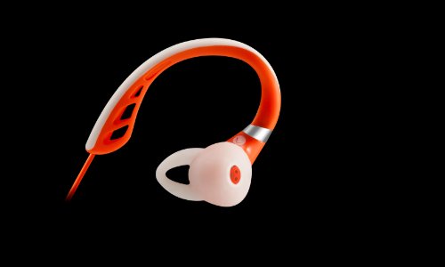 Image of Polk Audio UltraFit 500 Headphones - White /Orange (ULTRAFIT 500ORG)
