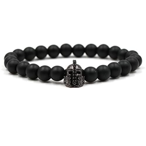 Bracelet en perles de pierre pour hommes le style urbain chic au quotidien