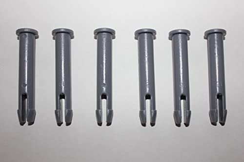 Gray above Ground Small 10-13' Metal Frame Replacement Pool Pins Clips & Seals 6 PK. for Coleman, INTEX, BESTWAY Pools