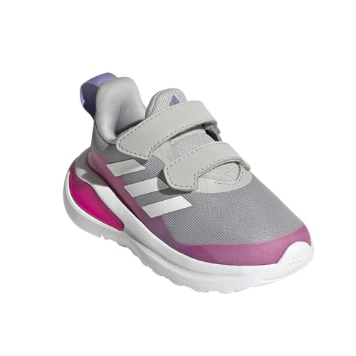 adidas Infant Girls Fortarun Cf Slip On Sneakers Shoes Casual - Grey2