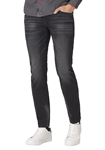 Timezone Herren Slim Scotttz Freizeithose, Light Used Black Wash, 31W 34L...