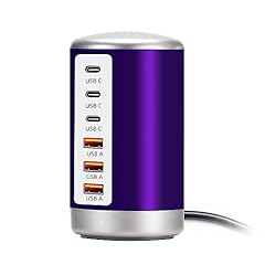 Purple&White-USB-C&USB-A