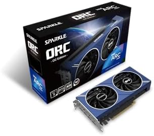 Sparkle Intel Arc A580 ORC OC Edition, 8GB GDDR6, ThermalSync, Torn Cooling, Axial Fan, Metal Backplate, SA580C-8GOC