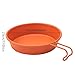 FytStycale Outdoor Cooking Set Stainless Steel Cup Bowl for Camping and Hiking, Orange