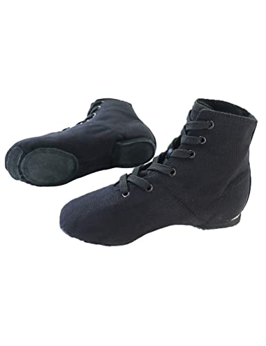 Daydance Lace Up Jazz Boots Ankle Length Dance Shoes for Kids, Girl, Boy, Women, Adult