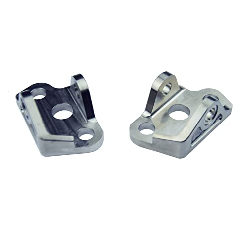 Chape support fixation titane SCAR pour repose-pied YAMAHA YZ en course