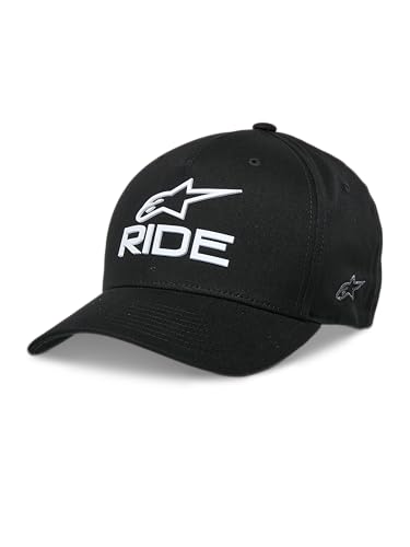 Casquette Alpinestars Ride Sonic noire et réglable pour homme