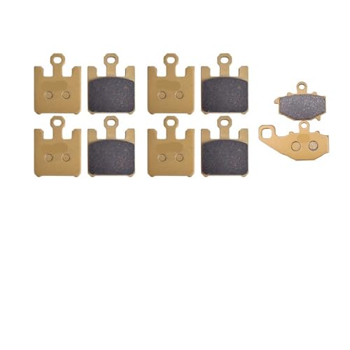 Plaquettes de frein avant arrière pour ZX1000 C1 D6F friction haute densité