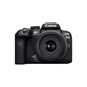 Canon EOS R10 Mirrorless Camera with RF-S 18-45mm Lens Kit