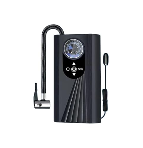 Compresseur portable de voiture pour des voyages sereins avec gonfleur de pneus sans fil
