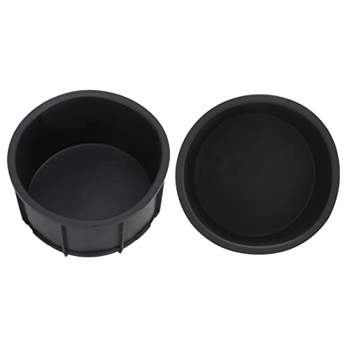 Insertos de Goma para Portavasos de Consola Central Negro miniatura 5