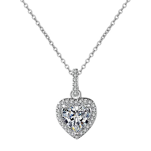 Collier cœur Love Love pendentif tendance bijou Saint-Valentin femme