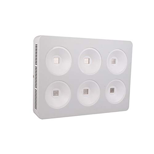 Preisvergleich Produktbild LED-Leuchten, Wachstumsleuchten 600W Authentical Power COB Vollspektrum Pflanzenwachstumsleuchte für Zimmerwasserkulturpflanzen Veg and Flower Doppelwachstums- und Blütenschalter Growing Lamps Gardeni