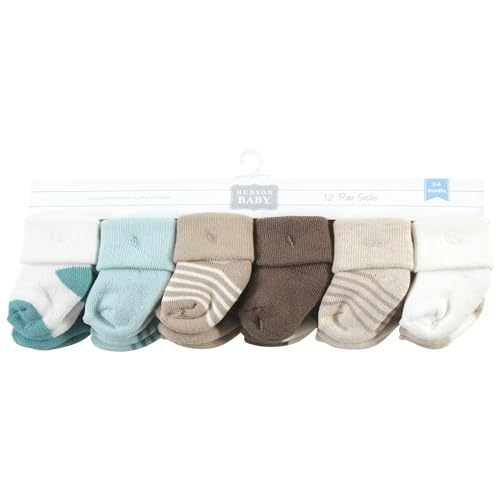 Image of Hudson Baby Girls' Basic Socks,