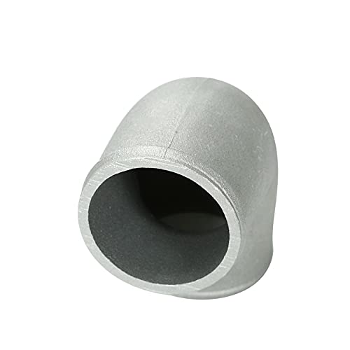2 Inch/2.5 inch/3 inch/3.5 inch/4 inch 90 Degree Cast Aluminum Elbow Tube Joiner Intercooler Turbo Tight Bend (2in) - Thumbnail 3