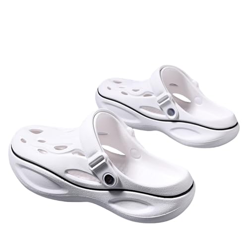 LHEZXS Clogs Zapatos Antideslizantes, Suela Gruesa, Zapatillas Deportivas De Doble Propósito Resistente Al Desgaste-B-40-41
