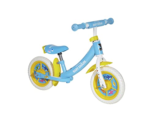 Image of Dynacraft Baby Shark 10-Inch Unisex Balance Bike For Age 2-5 Years