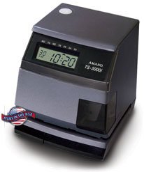 Amano TS-3000i Oats Compliant Time Stamp: Standalone Web-Based Solution, Automatic