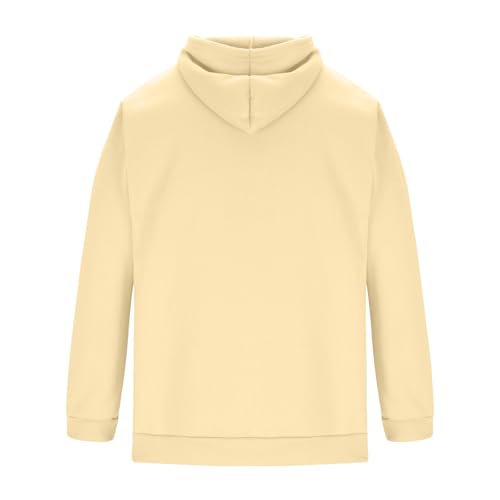 Uillui Mens Big Tall Pullover Fleece Hoodie Casual Sweatshirt Long Sleeve Workout Drawstring Hoodie Gym Athletic with Pocket4