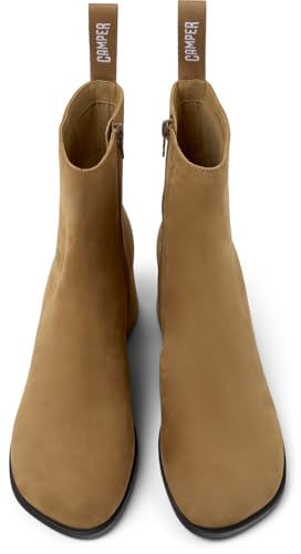 Camper Para Mujer. K400798-005 Botines De Piel Kora MarróN (41), 5 A 8Cm, Cremallera, Casual - 4