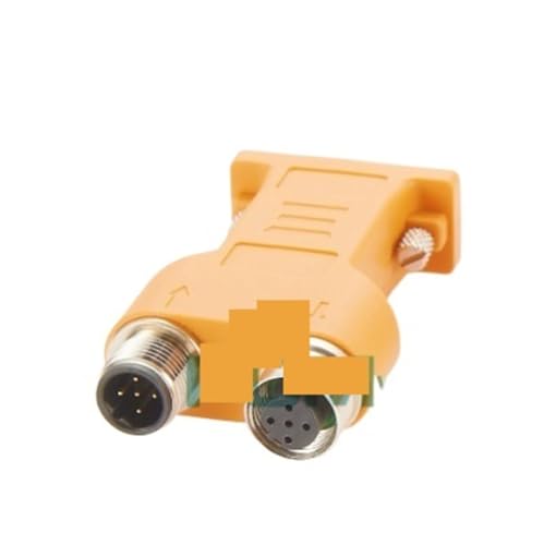 Adaptador de bus de comunicación industrial DB9 a M12 con ángulo recto de 180° PCM-0638