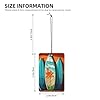 6 Pcs Car Air Freshener Hanging Car Air Fresheners for Men Surfboard on Wooden Hanging Scents Fresheners Car Aromatherapy Tablets For Bedroom Wardrobe #3