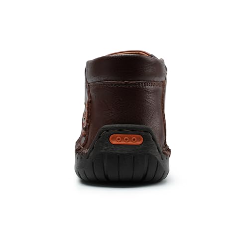 Men's Classic Dress Chukka Boots Loafers Casual Slip On Outdoor Casual Boots for Men Driving Travel Walking Shoes for Adult Male3