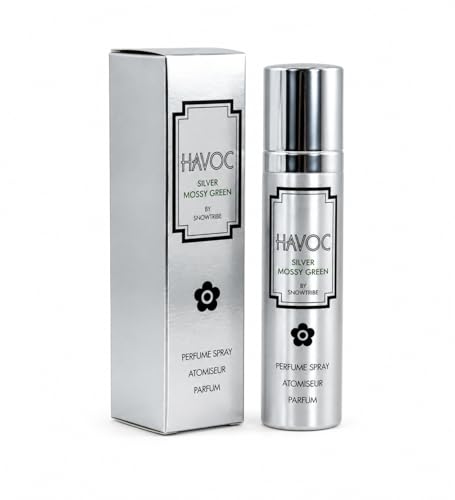 Image of Havocc Silver Mossy Green Long Lasting Eau De Toilette For Unisex, Refreshing Chypr Fragrance, 75ml