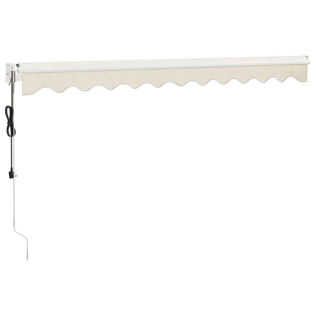 Store Banne Motorisé, Store Banne électrique Auvent rétractable Automatique crème 3x2,5 m