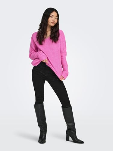 ONLY Onlcamilla V-Neck L/S Pullover KNT Noos – Ansicht 3