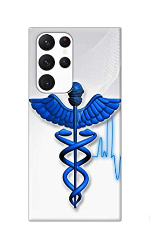 Image of Printed Hard Back Cover Case for Samsung Galaxy S22 Ultra 5G Back Cover (Medical Doctor) -1803