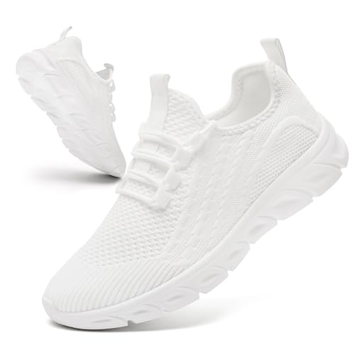 Walking Shoes for Men Women Ultralight Casual Tennis Running Sneakers Unisex Slip On Workout Athletic Gym Shoes Non Slip Work Travel Trendy Footwear